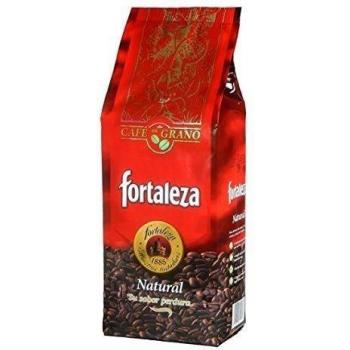Café Fortaleza - Café en Grano Natural, Puro Sabor, de Variedades Arábicas, Intensidad Media, Aroma Herbal y Afrutado, Ideal para Cafeteras Espresso - 1000g