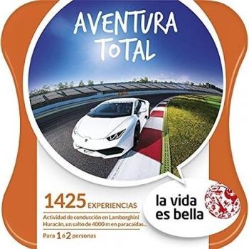 LA VIDA ES BELLA - Caja Regalo para Hombres - Aventura Total - Caja Regalo para Hombres - 1 Experiencia de Aventura para 1 o 2 Personas