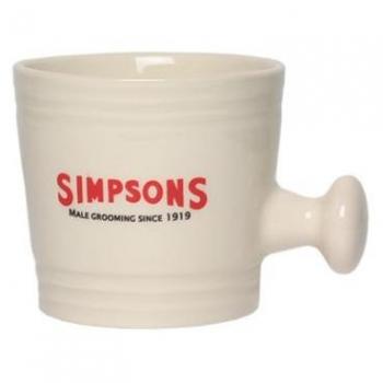 Tazón de Afeitar Simpson S Blanco