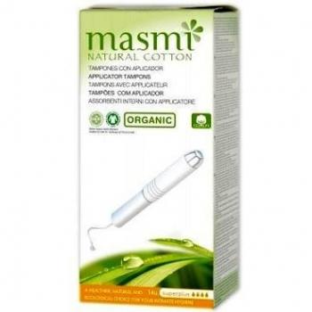 Masmi natural cotton - Tampones natural cotton super plus 14 unidades de