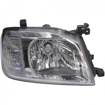 Faro principal DEPO 215-11B6R-LD-E Derecha con características de faro delantero, diseño específico para el lado derecho del vehículo, óptica clara, homologación ECE, instalación sencilla y compatible con modelos específicos de