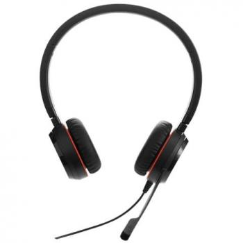 Auriculares Jabra Evolve 20 SE Alámbricos Diadema Oficina/Centro de Llamadas USB Tipo-C / USB Tipo-A Negro Estéreo con Cancelación Pasiva de Ruido UC