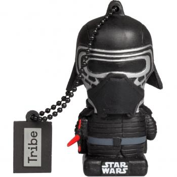 Llave USB 16 GB Kylo Ren TLJ - Memoria Flash Drive 2.0 Original Star Wars, Tribe FD030515