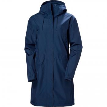 Helly Hansen Women's T2 Waterproof Raincoat Blue XL