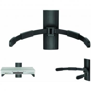 Neklan 9010492 - Soporte para dispositivo audiovisual, color negro