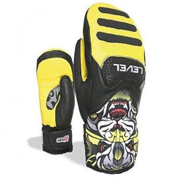 Level Sq Jr CF Mitt guantes, amarillo, 5 S Unisex Niños