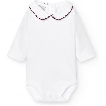 Pack de 2 bodys de bebé cuello polo pique Babidu