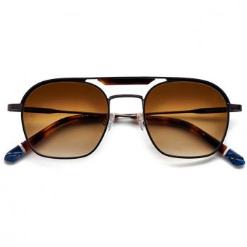 Etnia Barcelona Hamilton Sun GMHV Anteojos de Sol para Hombre Gunmetal 51 Lentes
