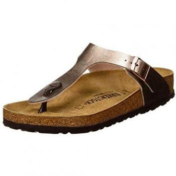 Sandalias Gizeh para Mujer Birko-Flor Color Taupe Talla 42