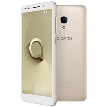 Alcatel 1X Smartphone Dorado de 5.3, Dual SIM, con 16GB de Memoria y 2GB RAM, Android 8.0, Cámara de 8MP y Batería de 2460 mAh