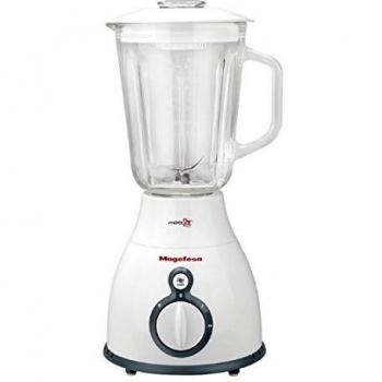 Magefesa MGF: 4224 Batidora Vaso Mixto 1000 W, Vidrio, 2 Velocidades, Blanco