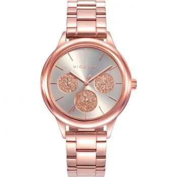Reloj Mujer Viceroy Chic multifunción de acero con IP rosa