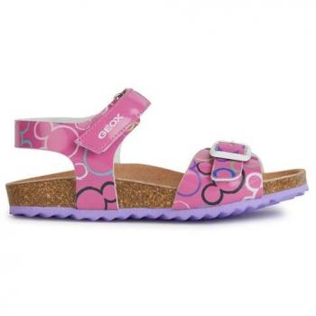 Sandalias Geox Adriel Fucsia Multicolor para Niña, Talla 27 EU