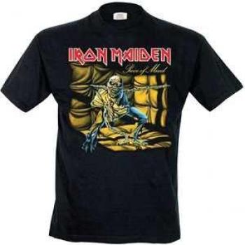 Iron Maiden Piece of Mind Album Cover Men's T-Shirt