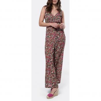 Mono de mujer en estampado floral de poliéster