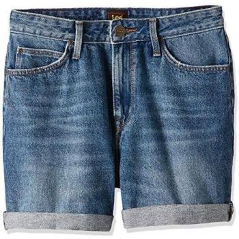 Lee Mom Short, Pantalones cortos, Mujer, Azul