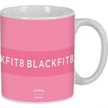 Taza Grande Blackfit8 'Glow Up' 350 ml - Cerámica con Asa - Diseño Multicolor con Licencia Oficial Safta