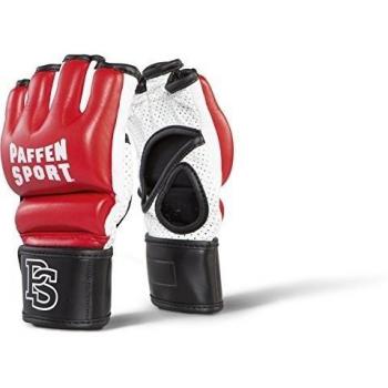 Paffen Sport Contact Air - Guantes de artes marciales mixtas para Krav Maga, Wing Tsun, Autodefensa etc., Unisex, Contact Air, rojo, negro y blanco, large/extra-large
