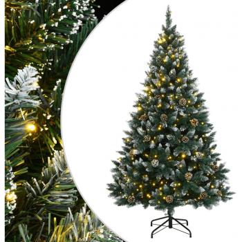 vidaXL Artificial Christmas Tree 300 LEDs 210 cm