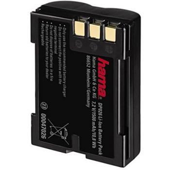 Hama - Li-Ion Battery DP f/Olympus, Litio-Ion, 1500 mAh, 7.2 V, Negro