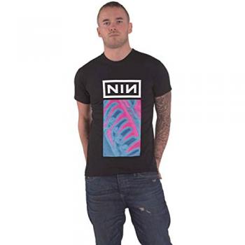 Nine Inch Nails Pretty Hate Machine Neon Black T-Shirt for Men and Women - Sizes S to XXL