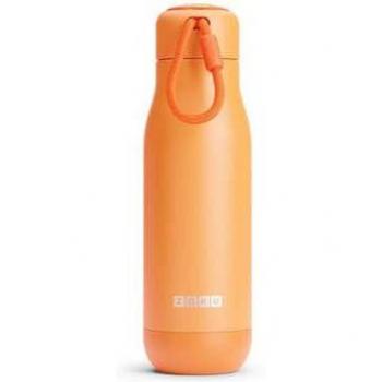 Botella Térmica ZOKU PC de 0.5L en Acero Inoxidable de Doble Pared, Color Naranja