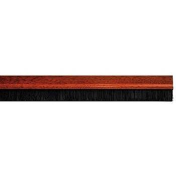 Burlete Puerta Pvc Sapelli Con Cepillo 1 Metro