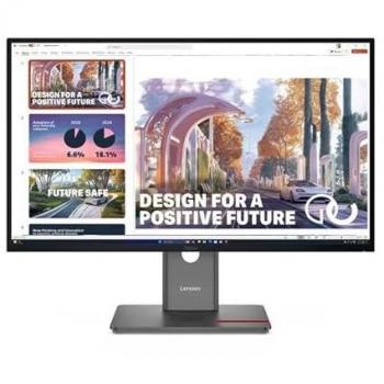 Monitor Lenovo ThinkVision P27QD-40 27 LED Wide Quad HD 2560 x 1440 Pixeles 120Hz IPS Tiempo de Respuesta Rápido
