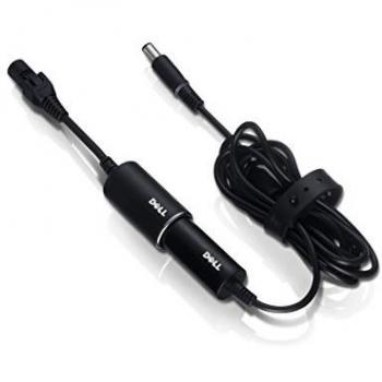 Adaptador de corriente Dell 90W para auto y aire acondicionado, cargador negro para móviles y PDA