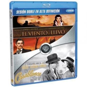 Lo Que El Viento Se Llevó + Casablanca [Blu-ray]