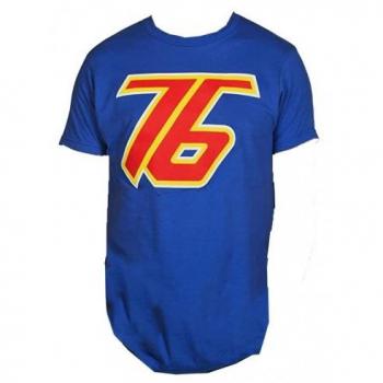 Camiseta Azul Overwatch Soldier 76 Talla L