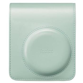 Funda Original para Cámara Fujifilm Instax Mini 13 en Verde Laguna, Resistente a Golpes y Arañazos