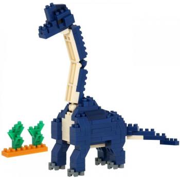 Brachiosaurus Nanoblock 3D Puzzle - NBC 363 Microsize Building Toy