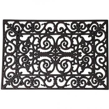 Felpudo de Goma Rectangular Arabesque 60 x 40 cm