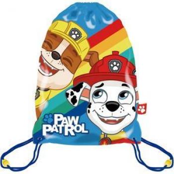 Saco Mochila Patrulla Canina Paw Patrol 33X44Cm - Bolsa Gym de 33X44cm Nickelodeon, tipo producto: mochila/saco, dimensiones: 33x44 cm, diseño: Patrulla Canina (