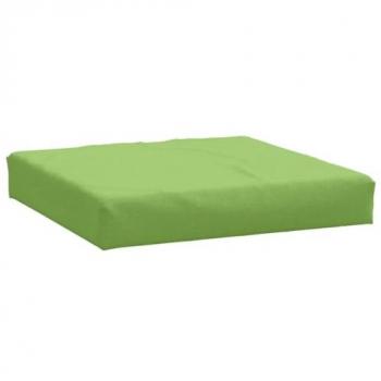 Cojín para sofá de palets tela verde melange 60x60x10 cm, cojín palets, cojín de jardín, cojín de silla, cojín de exterior