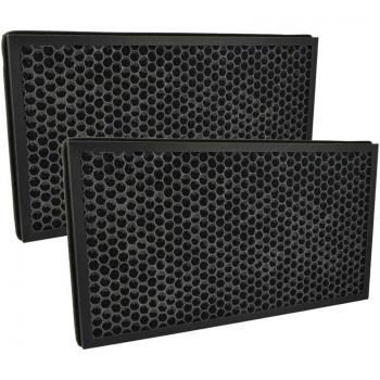 Filtro de aire Vhbw 2x para purificador Boneco A341 - Filtro combinado HEPA (H12) + Carbón activado