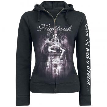 Nightwish once 10th anniversary chaqueta con capucha mujer negro s
