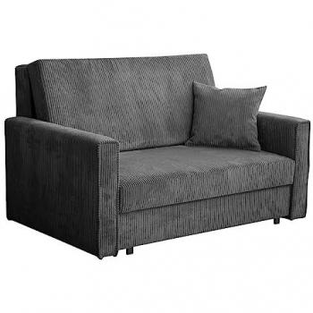 Sofá-cama Columbus 189 con Caja de Ropa de Cama, 2 Plazas, 85x133x98cm, Función de Dormir y Cojines Incluidos