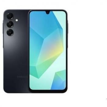 Samsung Galaxy A16 Smartphone 4G, 128GB, 4GB RAM, Pantalla 6.7, Cámara Principal 50MP, Dual SIM Híbrido, Batería 5000 mAh - Negro