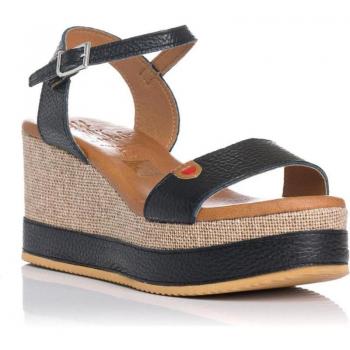 Sandalias de Mujer Rivera Cuna Plantilla Gel 5248 Negro