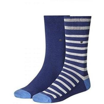 Levi's Pack 2 168sf A Rayas Y Calcetines De Sólidos Hombres, Azul/gris Un Tamaño