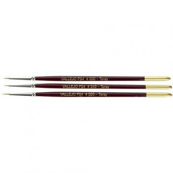Set de Pinceles Toray (4/0 3/0 y 2/0)