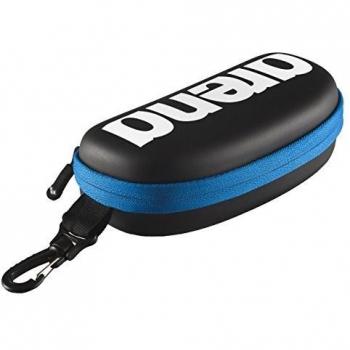 Arena Case for Swimming Goggles – Black/ White/Royal Blue