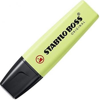 Rotulador stabilo boss fluorescente 70 pastel chispa de lima