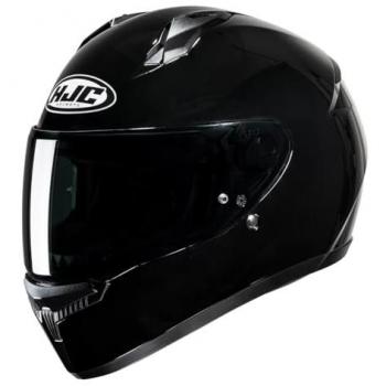 Casco HJC C10 negro, tipo integral, talla 2XL, diseño sólido