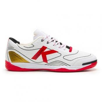 Zapatillas de Fútbol Sala Kelme Goleiro Blancas y Rojas para Hombre EU 41