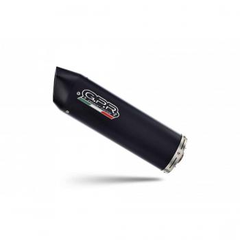 Escape GPR Homologado Catalizado Fuore Evo4 Negro para Aprilia SX 125 (2018-2020) con DB Killer Extraíble y Tubo de Conexión