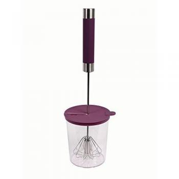 Batidora manual con vaso - Acero inoxidable