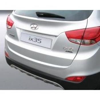 RGM RBP435 Protector del Parachoques Trasero ABS Compatible con Hyundai ix35 2010-2015 Negro